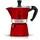 Moka Express 3 Tassen Rot