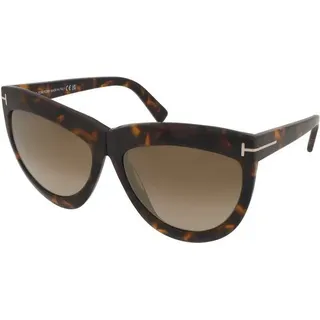 Sonnenbrillen Tom Ford Doris FT1112 53G - Kastanienbraun