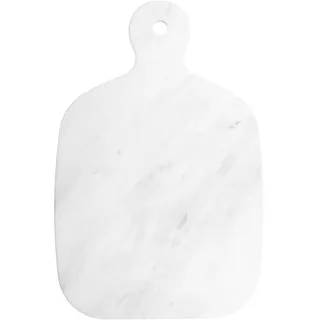 Schneidebrett 40,6 x 26,6 x 1,5 cm, Weiß Marmor