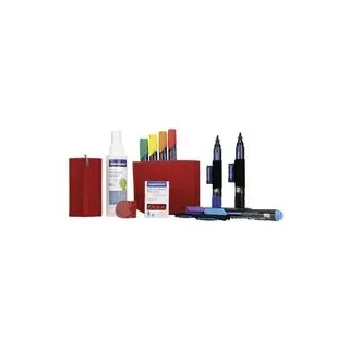 Magnetoplan Whiteboard Zubehör-Set Essential Set Rot