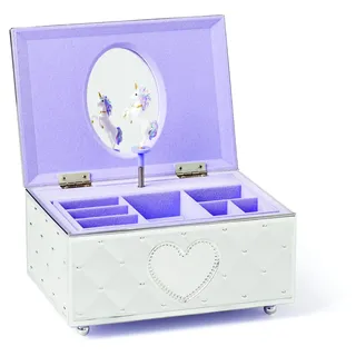 Lenox Childhood Memories Musik-Einhorn-Schmuckschatulle, 2,35, metallisch