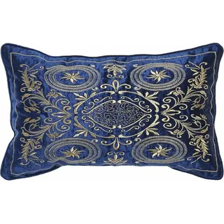 Kissen DKD Home Decor 8424001850358 Gold 50 x 10 x 30 cm Marineblau