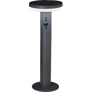 LED Solar Wegleuchte mit Bewegungsmelder und Dämmerungssensor Standbylicht für Außen ca.54 cm hoch