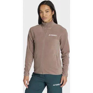 adidas Multi Essentials Fleecejacke Braun XS