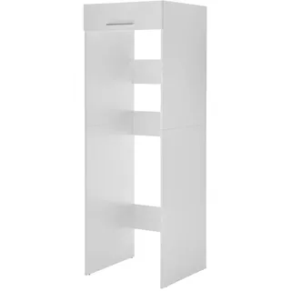 Respekta Clara Waschmaschinenumbauschrank 67,4 x 67,6 x 200 cm Weiß Holz