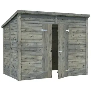 Leif Gerätehaus 273 x 170 cm Grau Tauchgrundiert