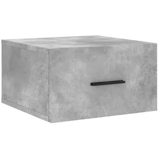 Wand-Nachttisch Betongrau 35x35x20 cm - Grau