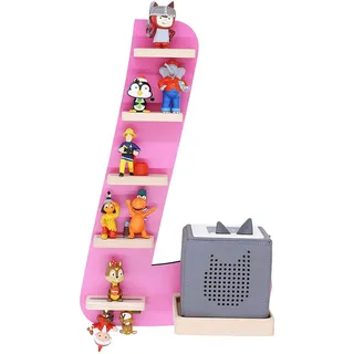 BOARTI Kinderregal BOARTI Buchstabe L 32 cm Holz pink