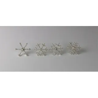 AM Design "Kerzenstecker, aus Eisen", 4er Box, BxH: 4x2 cm,