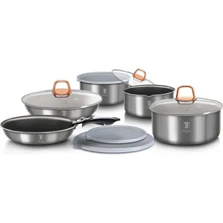 Berlinger Haus BerlingerHaus Topf-Set 12-tlg. Pfanne + Kochtopf