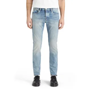 Scotch & Soda Men's CORE Ralston in Organic Cotton Jeans, Aqua Blue, 32-32