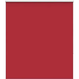 vidaXL Verdunkelungsrollo Rot 140x175cm Stoffbreite 136,6cm Polyester - Rot