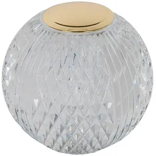 Lucide Led-Tischleuchte , Transparent , Kunststoff , 9x8.7x9 cm , RoHS, Reach , 3 Helligkeitsstufen , Lampen & Leuchten, Innenbeleuchtung, Tischlampen