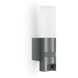 Steinel LED-Außenleuchte Aluminium, Glas, Kunststoff, Metall 30,5 cm mit Bewegungsmelder grau