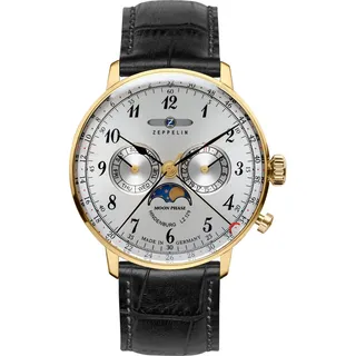 Zeppelin Hindenburg Leder 40 mm 7038-1