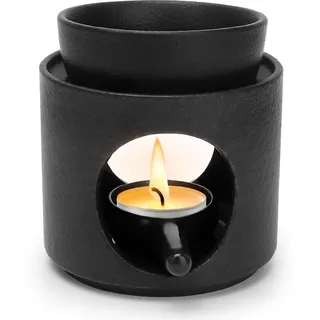 Yuragim Duftlampe für Ätherische Öle, Keramische Duftlampe Teelicht Aromalampe mit Teelichthalter & Abnehmbare Schale, Duftöl und Duftwachs Diffuser Duft Lampe, Duftstövchen für Weihnachten Wohnkultur