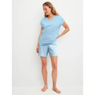 CALIDA Lovely Nights Pyjama-Shorts Cascade Blue 40/42