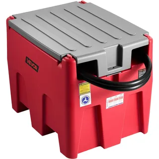 Vevor Tragbarer Diesel-& Benzintank 220 L Rot