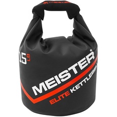 Meister Elite tragbare Sand-Kugelhantel – weicher Sandsack-Gewicht – 6,8 kg