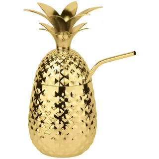 Sambonet Becher , Goldfarben , Metall , 500 ml , DIN EN ISO 14001, DIN EN ISO 50001, DIN EN ISO 9001 , Geschirr, Tassen, Kaffeebecher