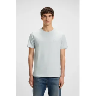 Boss für Herren. 50508584 Tales T-shirt grau (L), Lässig, Baumwolle, Kurzarm