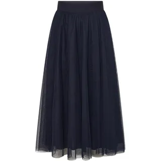 Tüllrock ZERO "Tüllrock mit elastischem Bund", Damen, Gr. 44, blau (deep sky), Einsatz: 100% Polyester PES., Röcke Tüllrock