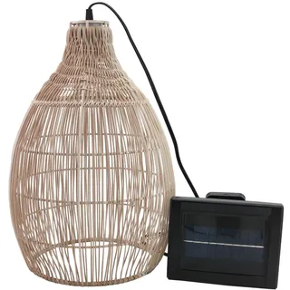 Lumisky Solarleuchte Kunststoff H42cm beige 1 Stück