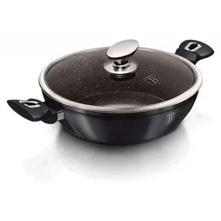 Berlinger Haus - BH/7111 - Wok mit Deckung, 30 cm, Metallic Line Carbon Pro Edition - Grau