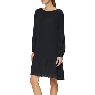 s.Oliver Chiffonkleid im Relaxed Fit mit Plissee