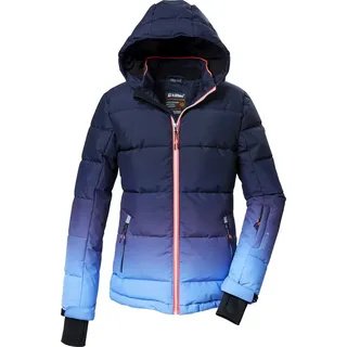 KILLTEC Mädchen Skijacke/Ski-Steppjacke mit Kapuze und Schneefang KSW 330 GRLS SKI QLTD JCKT, lavendel, 176