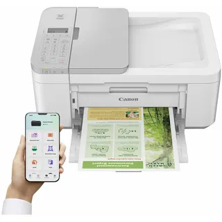 Canon PIXMA TR4756i Multifunktionsdrucker Tintenstrahl Farbe A4 Drucker, Scanner, Kopierer, Fax Dupl