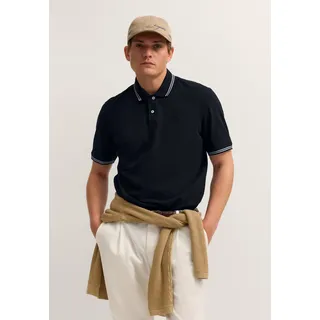 Bugatti Poloshirt schwarz/ blau XL