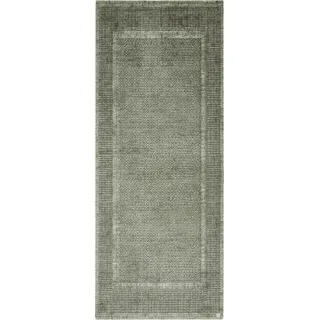 Barbara Becker Fußmatte Square, Schmutzfangmatte waschbar, für Eingangsbereich Wohnungstür, Fußabstreifer, Türmatte, Grün, 67 x 170 cm