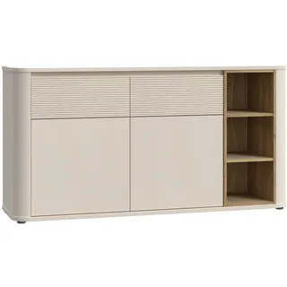 Forte Sideboard 160 x 83,1 x 41,3 cm khaki