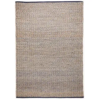 Tom Tailor HOME »Braid« rechteckig 7 mm Höhe Flachgewebe, handgewebt, Material: 70% Jute, 30% Baumwolle, beige