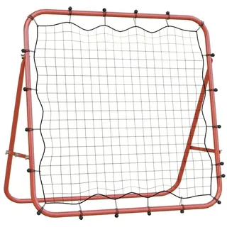vidaXL Fußball Rebounder vidaXL Verstellbar Rot