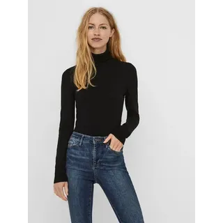 Vero Moda Rollkragenpullover Schwarz L