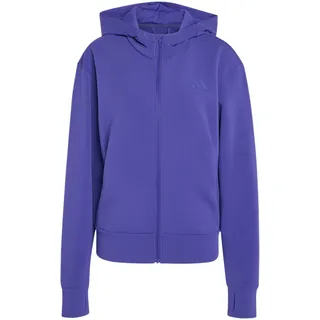 adidas Reißverschlusspullover Hoodie Lila M