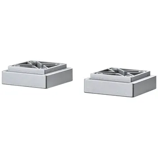 Pelipal Sockelfuß-Set Silber matt Quickset 357