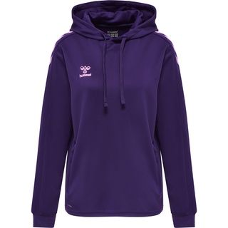 hummel Damen Hmlcore XK Poly Sweat Hoodie Woman Sweatshirt, ACAI