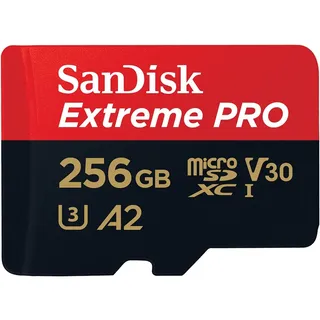 SanDisk Extreme PRO 256GB Kit, UHS-I U3, A2, Class 10 (SDSQXCD-256G-GN6MA)