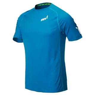 Inov-8 Base Elite Kurzarm Oberteil Herren blau S 2022 Laufshirts