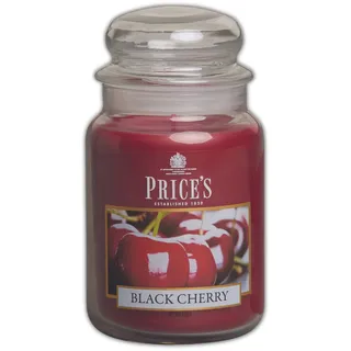 Price 's Kerzen groß Jar Black Cherry
