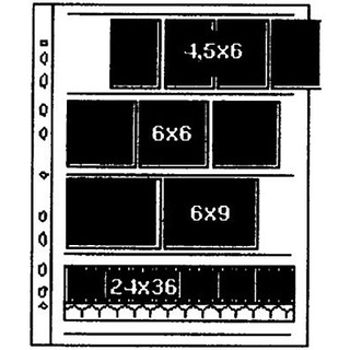 Kaiser Ablageblätter für Negativstreifen 60mm/4Str.100Bl