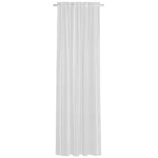 Vorhang NEUTEX FOR YOU "KORSIKA", wollweiß, B:145cm H:245cm, Polyester, Gardinen, Vorhang, Matt-Glanz-Streifen