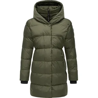 Ragwear Kurzmantel "Steppmantel Niara", schwarz olive