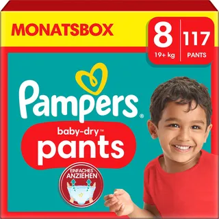 Pampers Baby-Dry Pants Gr. 8 (19+ kg) 117 St.