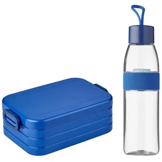 Mepal Lunchbox "Lunchset Ellipse + TAB 2er Set", vivid blau