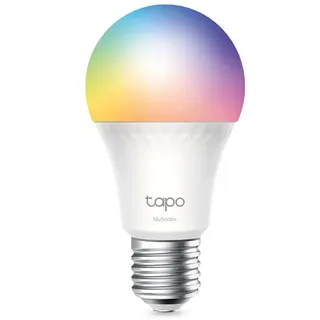 Tapo TP-Link L535E alexa lampe E27, Matter zertifiziert, Mehrfarbrige dimmbare smarte WLAN Glühbirne, Kompatibel mit Alexa, Siri oder Google Assistant, Energieüberwachung, Kein Hub notwendig
