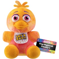 Bild von Five Nights at Freddy's (FNAF) Tiedye Chica The Chicken - Plüschtier - Geschenkidee Zum Geburtstag - Offizielle Handelswaren - Gefüllt Plüschtiere Für Kinder und Erwachsene